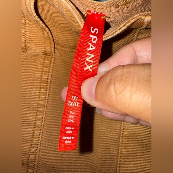 Spanx Women's Stretch Twill Ankle Cargo Pants Size 1X - Picture 10 of 11